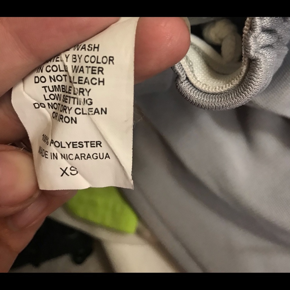 Gray baseball pants. Size xs.